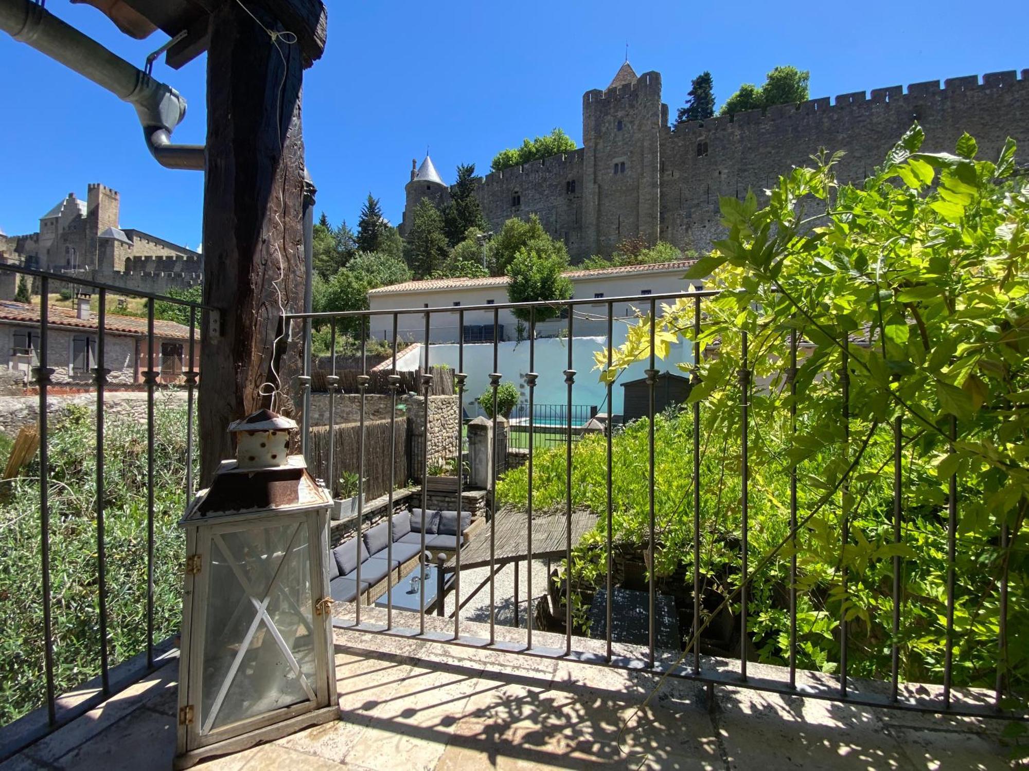 La Maison De La Tour Pinte Carcassonne Exterior foto